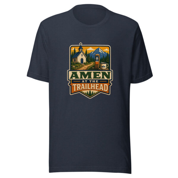 Amen At The Trailhead Heartbeat-20260629T065649Z Graphic Tee mockup 13 Amen At The Trailhead Heartbeat-20260629T065649Z Graphic Tee mockup 13