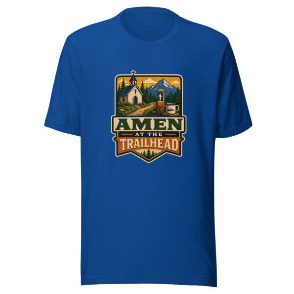 Amen At The Trailhead Heartbeat-20260629T065649Z Graphic Tee mockup 4 Amen At The Trailhead Heartbeat-20260629T065649Z Graphic Tee mockup 4