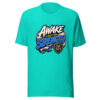 Awake Put On Strength - Isa 52:1 Graphic Tee mockup 3