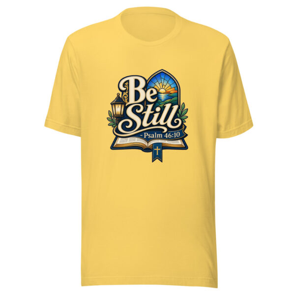 Be Still - Psalm 46:10 Graphic Tee mockup 20 Be Still - Psalm 46:10 Graphic Tee mockup 20