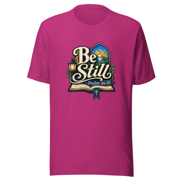 Be Still - Psalm 46:10 Graphic Tee mockup 5 Be Still - Psalm 46:10 Graphic Tee mockup 5