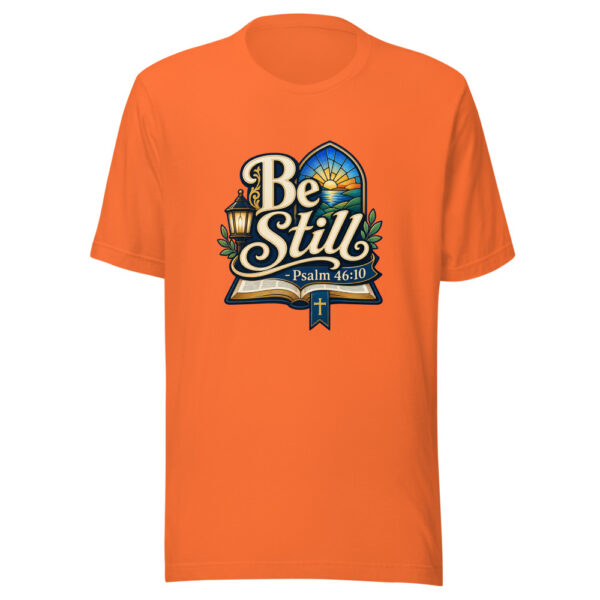 Be Still - Psalm 46:10 Graphic Tee mockup 6 Be Still - Psalm 46:10 Graphic Tee mockup 6