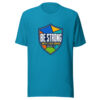 Be Strong And Of A Good Courage Joshua 1:9 Be-strong-good-courage Graphic Tee mockup 2