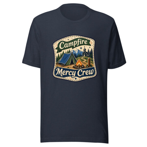 Campfire Mercy Crew Graphic Tee mockup 13 Campfire Mercy Crew Graphic Tee mockup 13