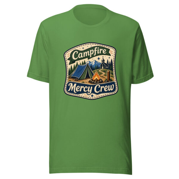 Campfire Mercy Crew Graphic Tee mockup 16 Campfire Mercy Crew Graphic Tee mockup 16