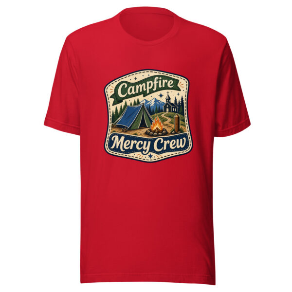 Campfire Mercy Crew Graphic Tee mockup 19 Campfire Mercy Crew Graphic Tee mockup 19