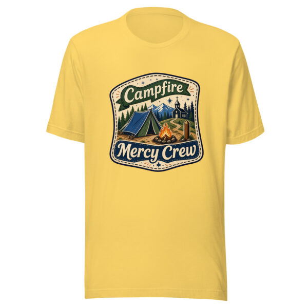Campfire Mercy Crew Graphic Tee mockup 20 Campfire Mercy Crew Graphic Tee mockup 20