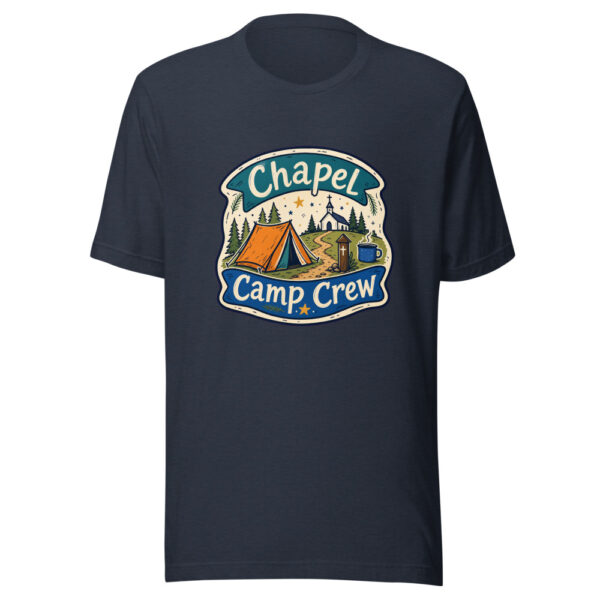 Chapel Camp Crew Graphic Tee mockup 13 Chapel Camp Crew Graphic Tee mockup 13