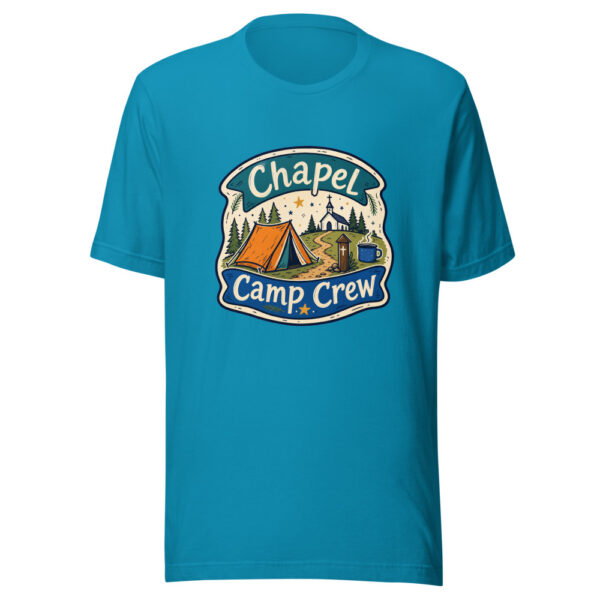 Chapel Camp Crew Graphic Tee mockup 2 Chapel Camp Crew Graphic Tee mockup 2