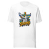 Ephesians 6:10 - Be Strong Graphic Tee mockup 8
