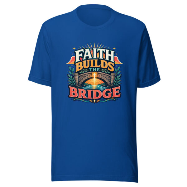 FAITH BUILDS THE BRIDGE Heartbeat-20260621-codex-fallback Graphic Tee mockup 3 FAITH BUILDS THE BRIDGE Heartbeat-20260621-codex-fallback Graphic Tee mockup 3