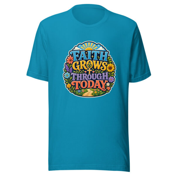 FAITH GROWS THROUGH TODAY Heartbeat-20260622-codex-fallback Graphic Tee mockup 2