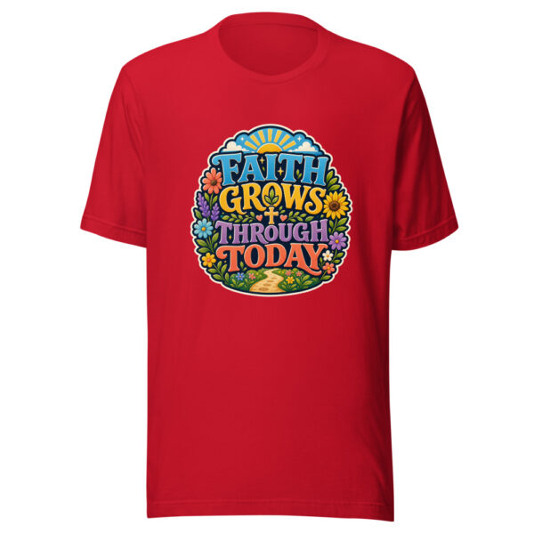 FAITH GROWS THROUGH TODAY Heartbeat-20260622-codex-fallback Graphic Tee mockup 20