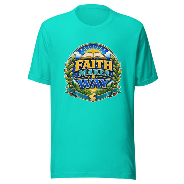 FAITH MAKES A WAY Heartbeat-20260623-codex-fallback Graphic Tee mockup 3