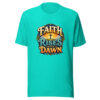 FAITH RISES WITH DAWN Heartbeat-20260622-codex-fallback Graphic Tee front view