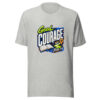Good Courage - Josh 1:9 Graphic Tee mockup 11 Good Courage - Josh 1:9 Graphic Tee mockup 11