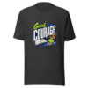 Good Courage - Josh 1:9 Graphic Tee mockup 12 Good Courage - Josh 1:9 Graphic Tee mockup 12