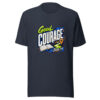 Good Courage - Josh 1:9 Graphic Tee mockup 13 Good Courage - Josh 1:9 Graphic Tee mockup 13