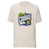 Good Courage - Josh 1:9 Graphic Tee mockup 14 Good Courage - Josh 1:9 Graphic Tee mockup 14