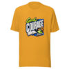 Good Courage - Josh 1:9 Graphic Tee mockup 3 Good Courage - Josh 1:9 Graphic Tee mockup 3