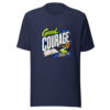 Good Courage - Josh 1:9 Graphic Tee mockup 9 Good Courage - Josh 1:9 Graphic Tee mockup 9