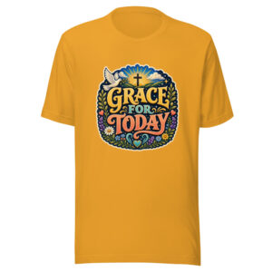 GRACE FOR TODAY Heartbeat-20260623-codex-fallback Graphic Tee mockup 1 GRACE FOR TODAY Heartbeat-20260623-codex-fallback Graphic Tee front view