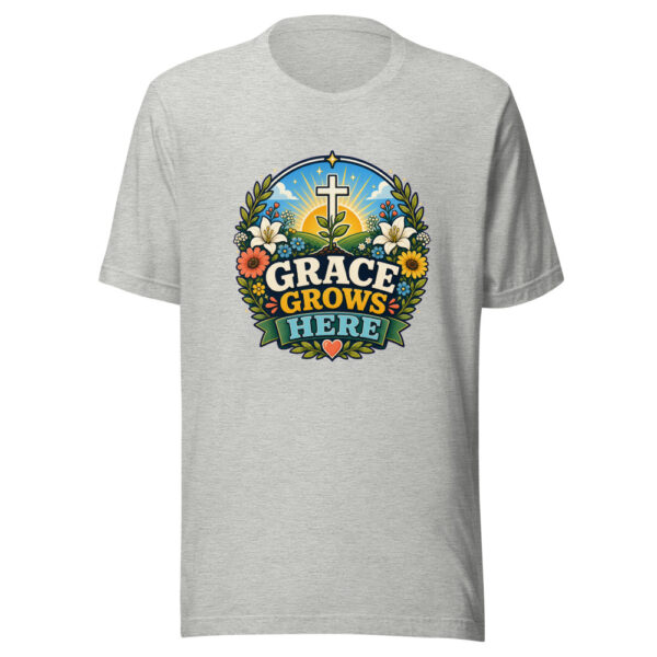 GRACE GROWS HERE Heartbeat-20260623-codex-fallback Graphic Tee mockup 11
