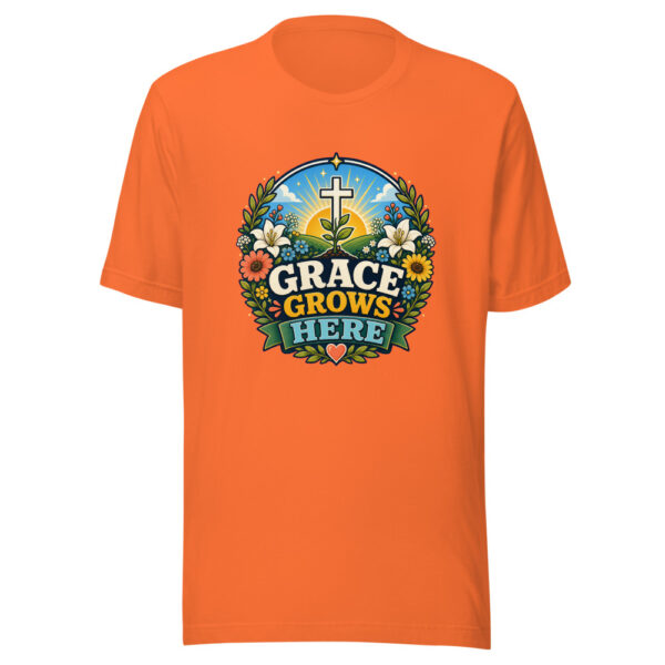 GRACE GROWS HERE Heartbeat-20260623-codex-fallback Graphic Tee mockup 18