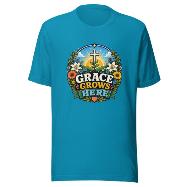 GRACE GROWS HERE Heartbeat-20260623-codex-fallback Graphic Tee mockup 2