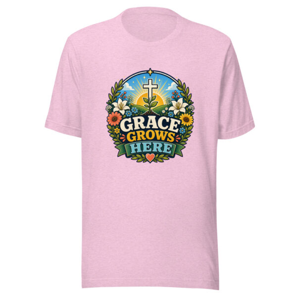 GRACE GROWS HERE Heartbeat-20260623-codex-fallback Graphic Tee mockup 23