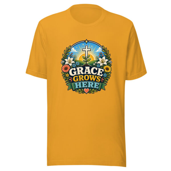 GRACE GROWS HERE Heartbeat-20260623-codex-fallback Graphic Tee mockup 4