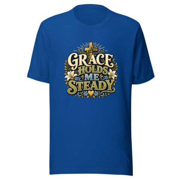 GRACE HOLDS ME STEADY Heartbeat-20260622-codex-fallback Graphic Tee mockup 2