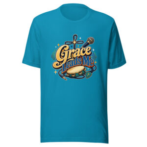 Grace Leads Me Graphic Tee mockup 1 Grace Leads Me Graphic Tee front view