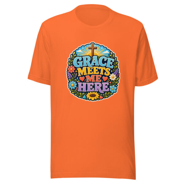 GRACE MEETS ME HERE Heartbeat-20260622-codex-fallback Graphic Tee mockup 18