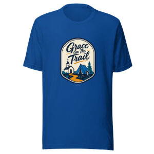 Grace On The Trail Graphic Tee mockup 1 Grace On The Trail Graphic Tee front view