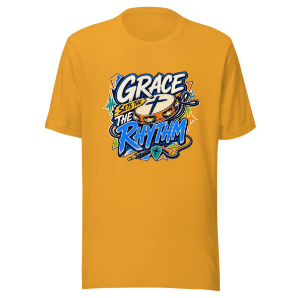 Grace Sets The Rhythm Graphic Tee front view