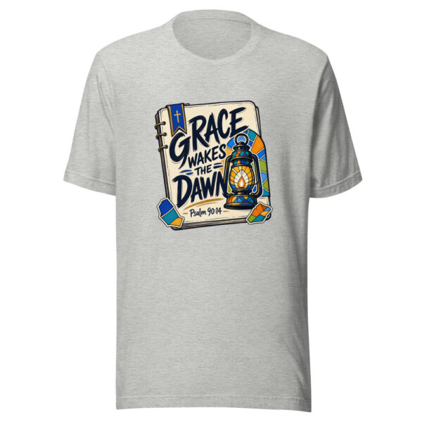 Grace Wakes The Dawn Graphic Tee mockup 11 Grace Wakes The Dawn Graphic Tee mockup 11