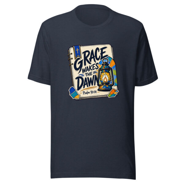 Grace Wakes The Dawn Graphic Tee mockup 13 Grace Wakes The Dawn Graphic Tee mockup 13