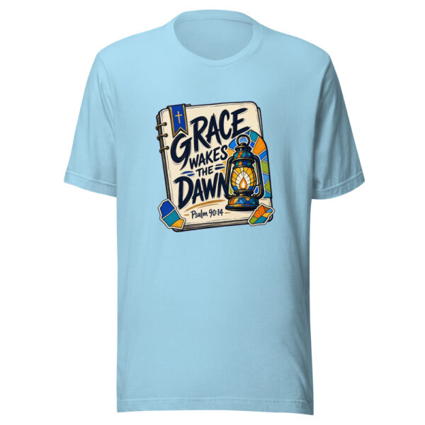 Grace Wakes The Dawn Graphic Tee mockup 17 Grace Wakes The Dawn Graphic Tee mockup 17