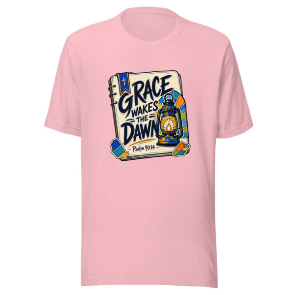 Grace Wakes The Dawn Graphic Tee mockup 18 Grace Wakes The Dawn Graphic Tee mockup 18