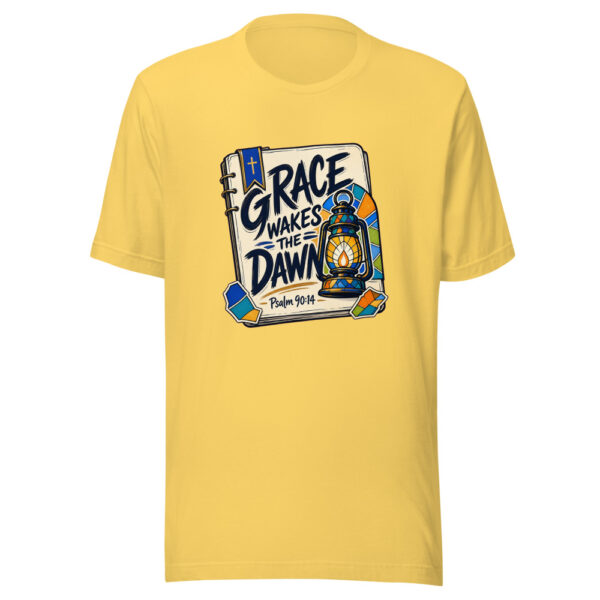 Grace Wakes The Dawn Graphic Tee mockup 20 Grace Wakes The Dawn Graphic Tee mockup 20