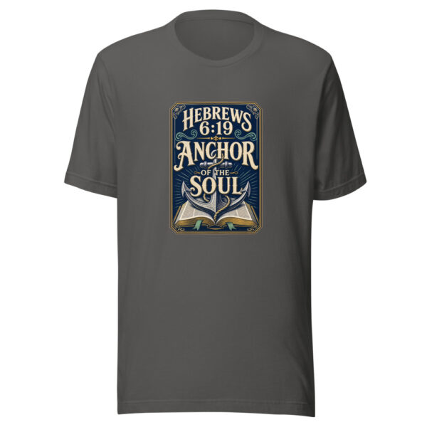 Hebrews 6:19 Anchor Of The Soul Heartbeat-20260701T011745Z Graphic Tee mockup 10