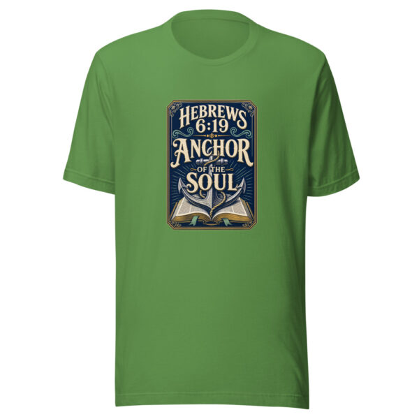 Hebrews 6:19 Anchor Of The Soul Heartbeat-20260701T011745Z Graphic Tee mockup 16