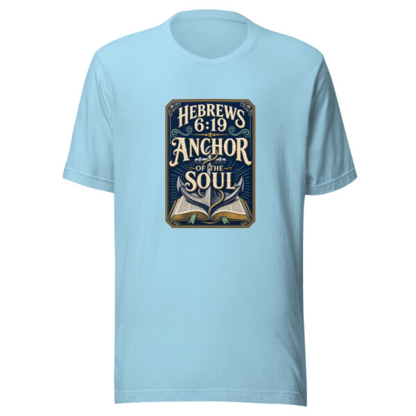 Hebrews 6:19 Anchor Of The Soul Heartbeat-20260701T011745Z Graphic Tee mockup 17