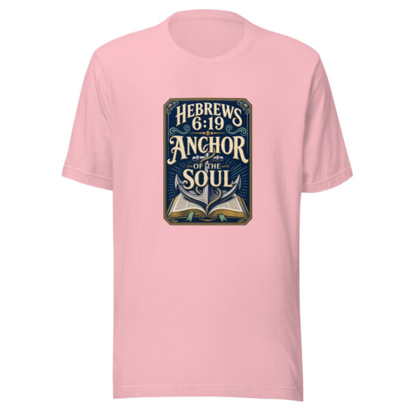 Hebrews 6:19 Anchor Of The Soul Heartbeat-20260701T011745Z Graphic Tee mockup 18