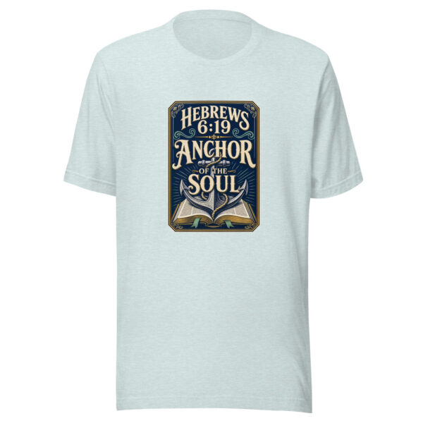 Hebrews 6:19 Anchor Of The Soul Heartbeat-20260701T011745Z Graphic Tee mockup 22