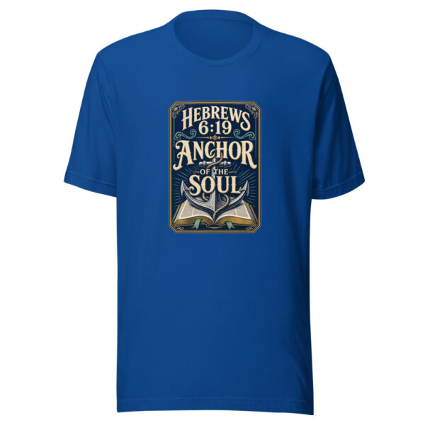 Hebrews 6:19 Anchor Of The Soul Heartbeat-20260701T011745Z Graphic Tee mockup 5