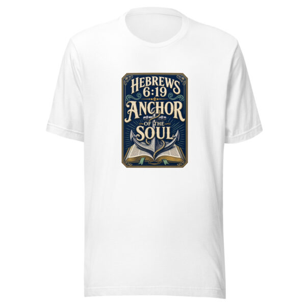 Hebrews 6:19 Anchor Of The Soul Heartbeat-20260701T011745Z Graphic Tee mockup 8