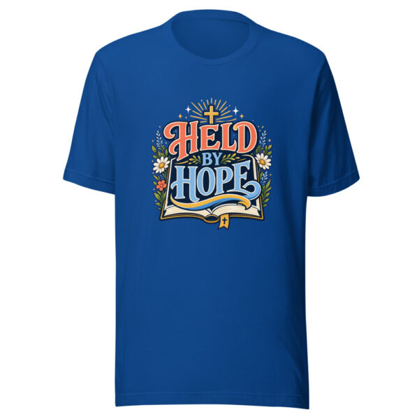 HELD BY HOPE Heartbeat-20260621-codex-fallback Graphic Tee mockup 3