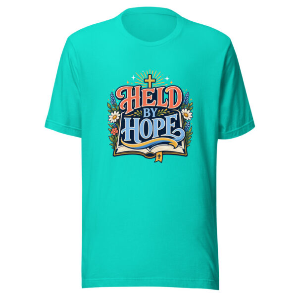 HELD BY HOPE Heartbeat-20260621-codex-fallback Graphic Tee mockup 4
